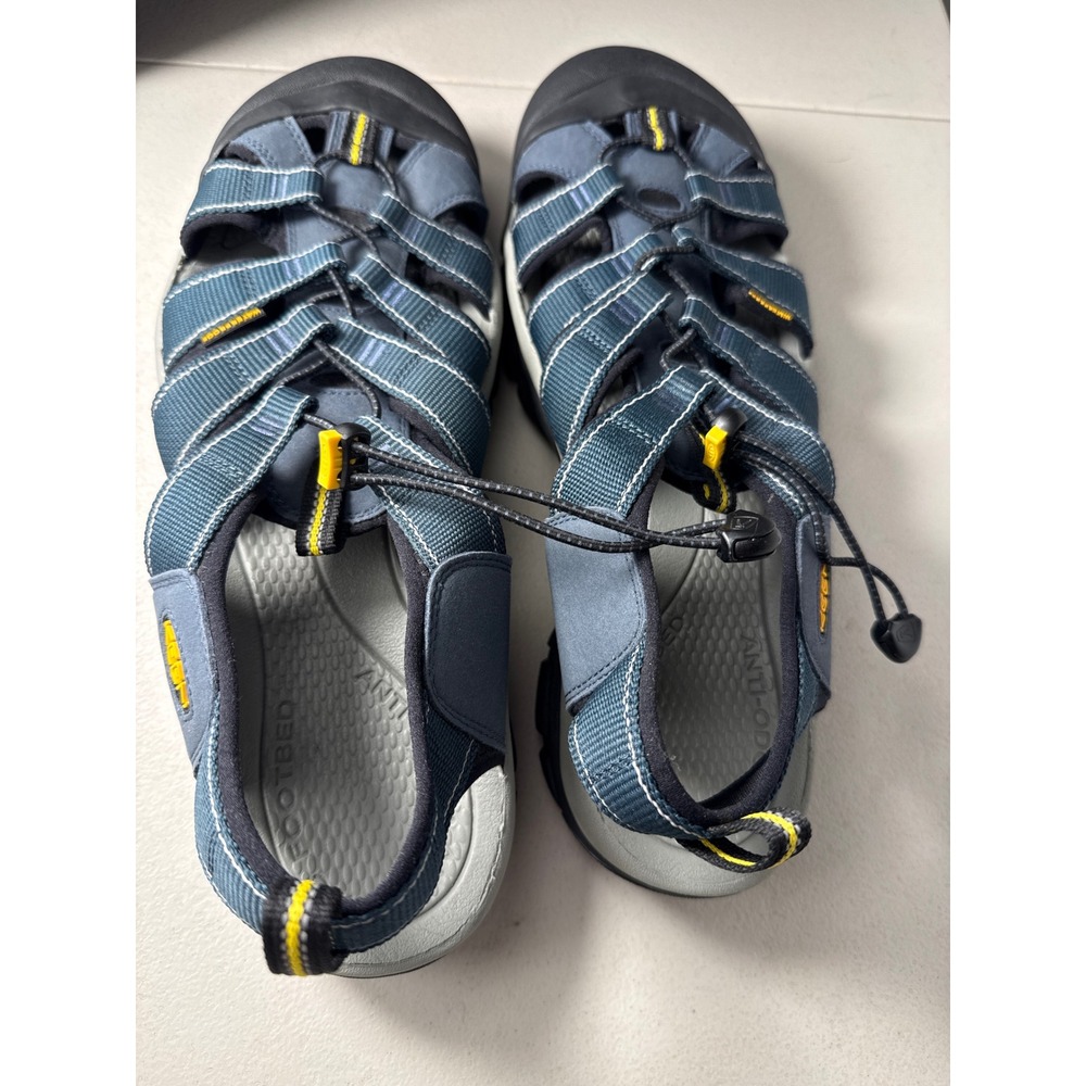 Keen Newport H2 Mens Sandals Navy Blue Waterproof Hiking Water Shoes Size 15